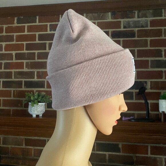 Herschel Supply Women’s Rib Knit Beanie Ash Rose One Size Unisex,Outdoor,New - Picture 6 of 16